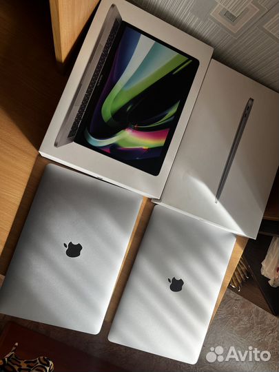 MacBook Air M1 256gb + Pro M1 256 с комплектами
