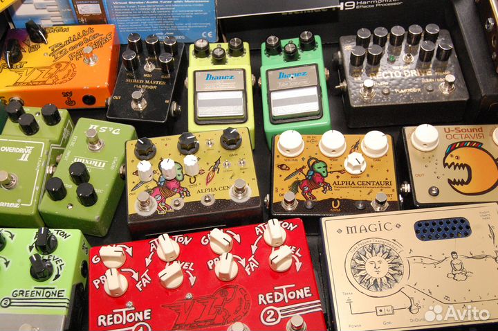Гитарные педали эффекты Винтаж и Бутик