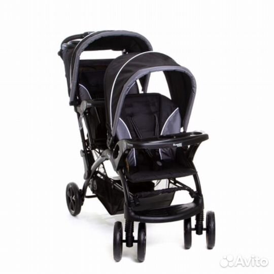 Прогулочная коляска для двойни или погодок