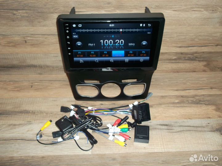 Магнитола Citroen C4 Android GPS WiFi Bluetooth