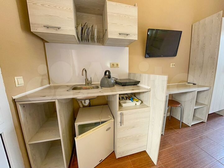 1-к. апартаменты, 27 м², 2/4 эт.