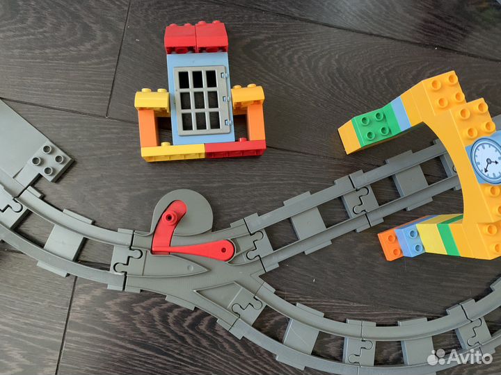 Lego дупло железная дорога