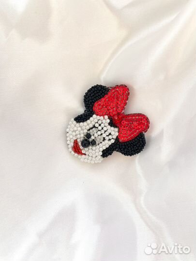 Брошь -Минни Маус