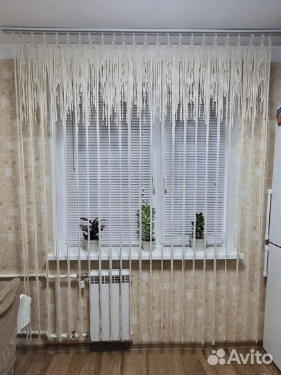 Макраме штора