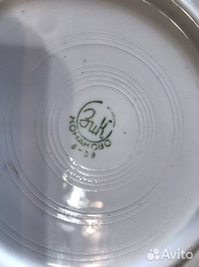 Тарелки зик Конаково Дулево 58-63 г