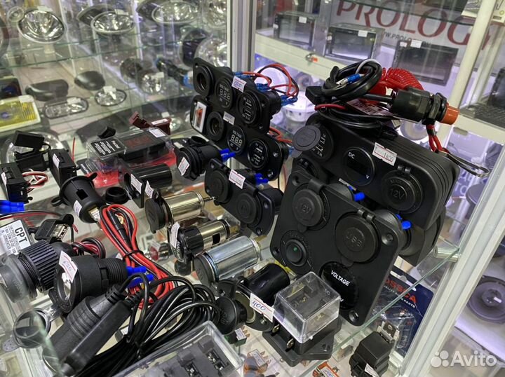 Дополнительные Гнезда прикуриватель