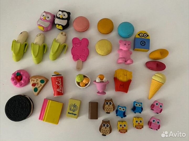Коллекция ластиков
