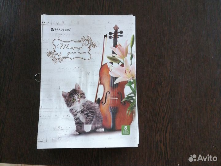 Нотная тетрадь