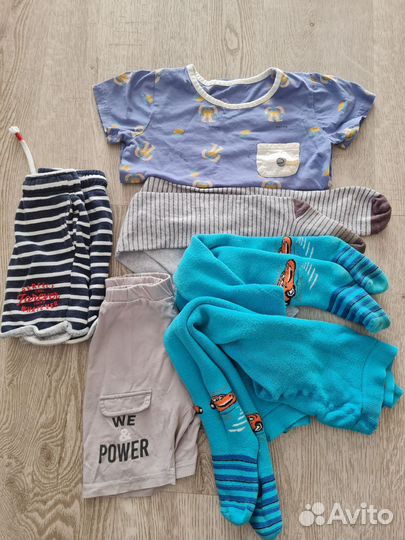 Вещи пакетом для мальчика 92 -104