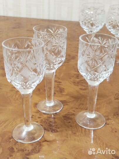Бокалы, рюмки, стопки и потеряшки. Хрусталь