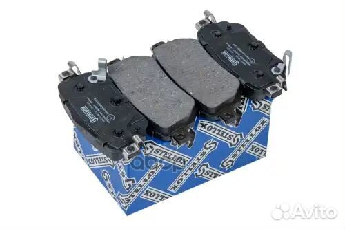 000 671B-SX колодки дисковые задние с антискрип