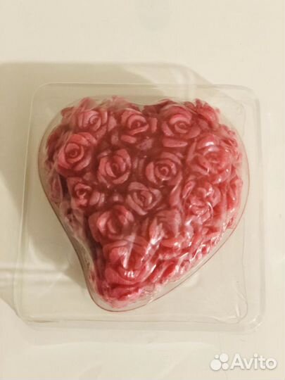 Свеча « Пылающее сердце»