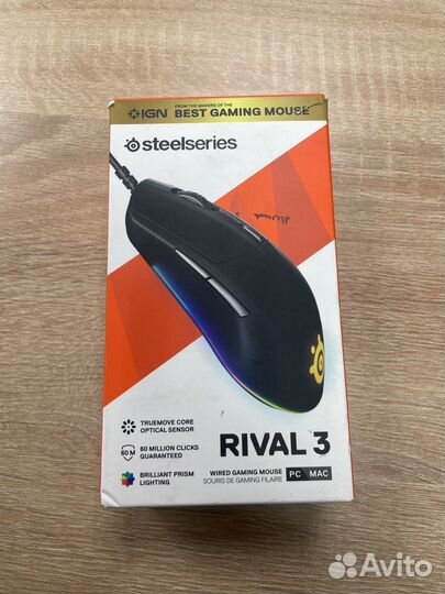 Компьютерная мышь steelseries Rival 3