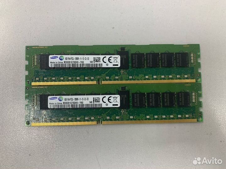 Комплект памяти Samsung DDR3L 16Gb (2х8Gb) ECC REG