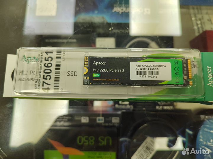 Новый SSD M.2 nvme