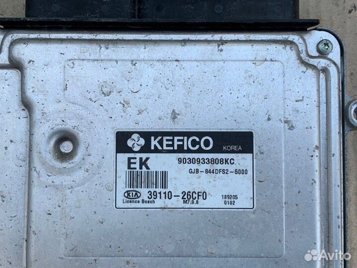 Блок управления двигателем Kia Rio II 1.4 G4EE