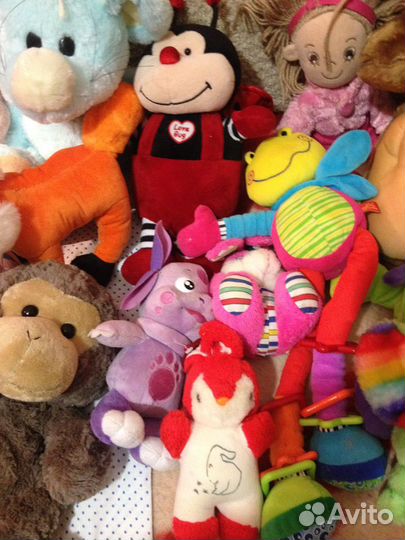 Игрушки мягкие