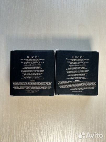 Румяна gucci 01,03