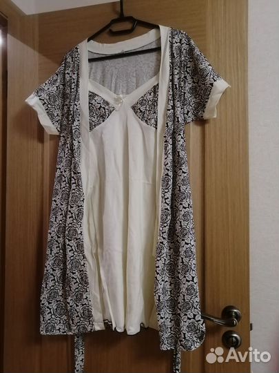 Халат с сорочкой