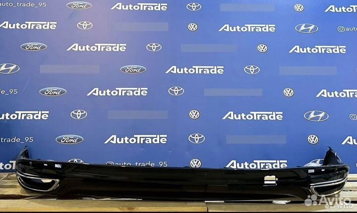 Диффузор заднего бампера Ford Mondeo 5 экобуст