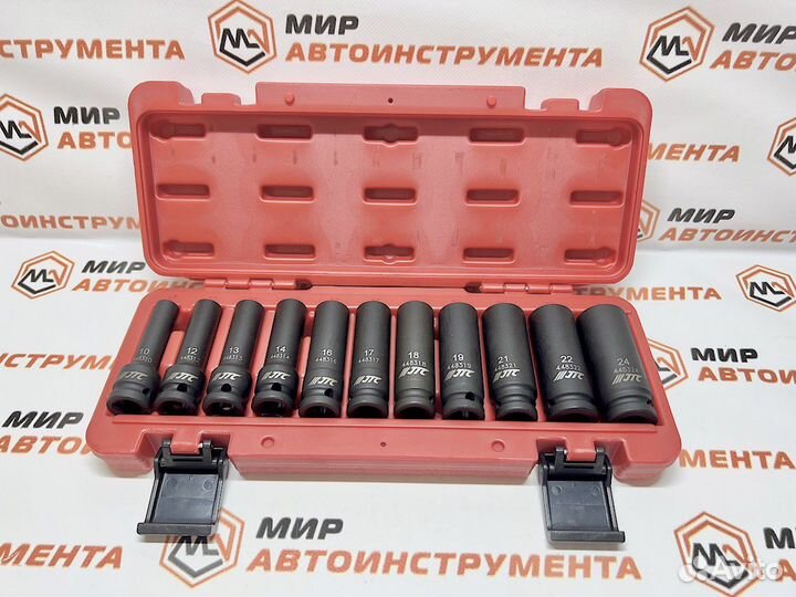 Набор головок торцевых глубоких ударных 1/2 12 гр