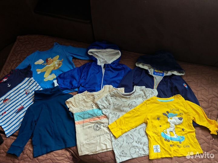 Вещи пакетом для мальчика 74