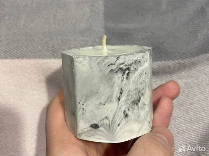 Ароматическая свеча ручной работы