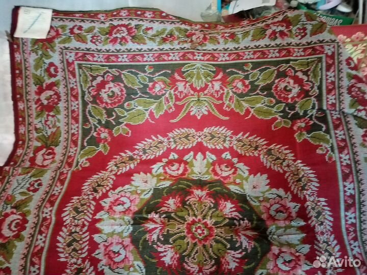 Ковёр покрывало жаккардовый,две накидки на кресло