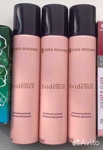Парфюмы Эвиденс Yves Rocher, разный объем
