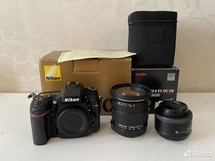 Nikon D7100 + 2 объектива