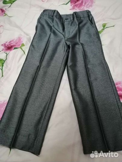 Брюки и жилетка нарядные для мальчика р. 110