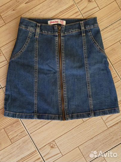 Юбка джинсовая