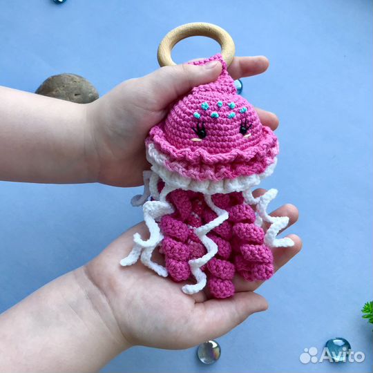 Грызунок-погремушка Медуза