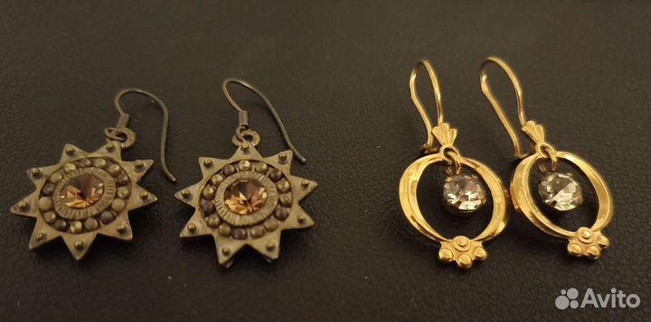 Серьги винтаж