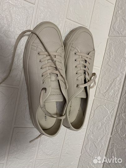 Tommy hilfiger слипоны женские 39 натуральная кожа