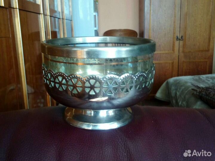 Мельхиоровая посуда СССР