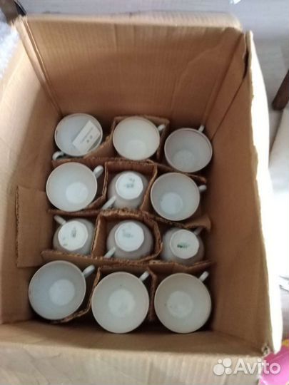 Сервиз чайно-кофейный СССР Рига на 12 персон