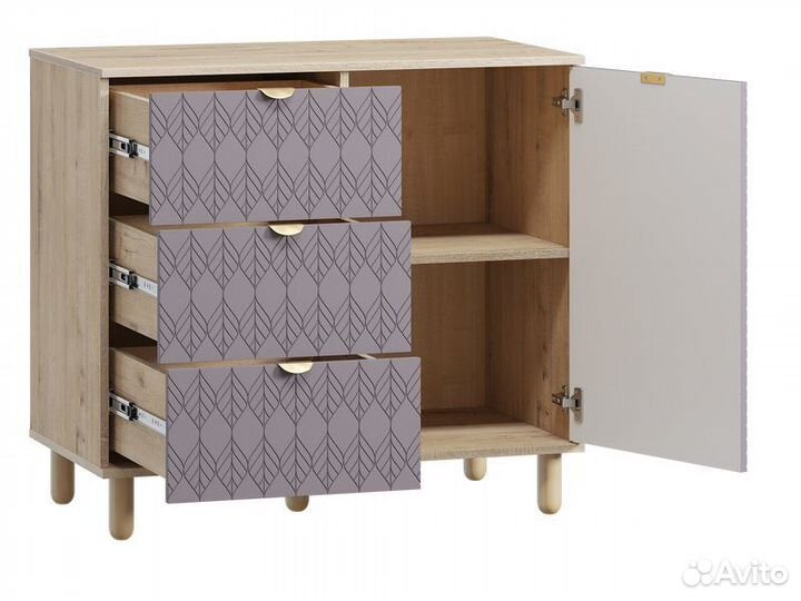 Тумба Теджонс-1 Leaf Lavanda