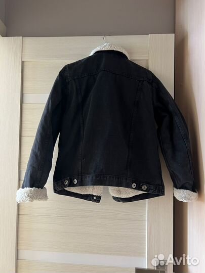 Джинсовая куртка с утеплением 40