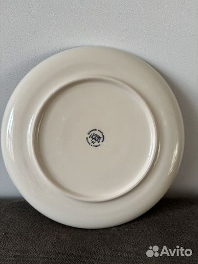 Тарелка дымов керамика