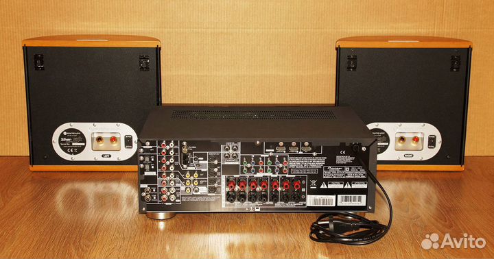 Pioneer VSX-917V-K и Monitor Audio Silver-rsfx