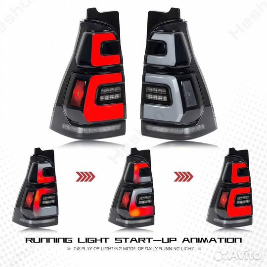 Стопы Toyota Hilux Surf 215 02-08г Тюнинг