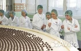 Оператор на линию без опыта кондитерское произв
