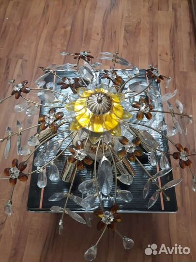 Люстра потолочная бу