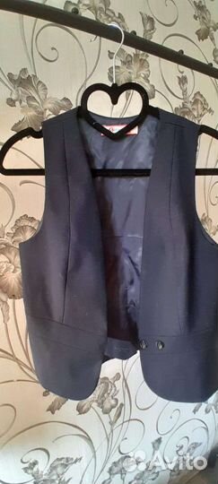 Жилетка для девочки школьная 158