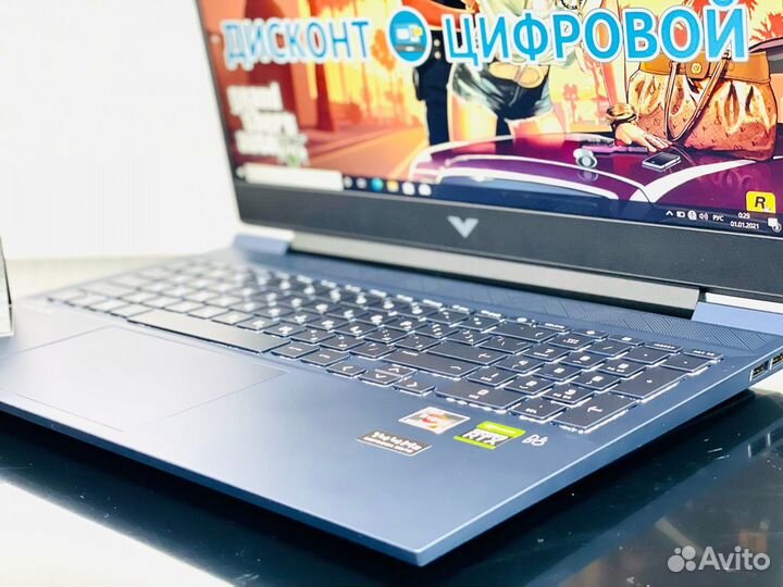 Game/HP Victus Ryzen 5-5600H/16Gb/512/rtx3050ti