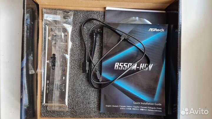 Asrock B550M-HDV сокет AM4