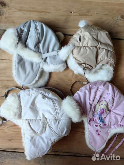 Шапка зимняя для девочки 46 54