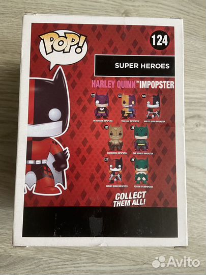 Funko pop Harley Quinn Imposter Batman 124 новая
