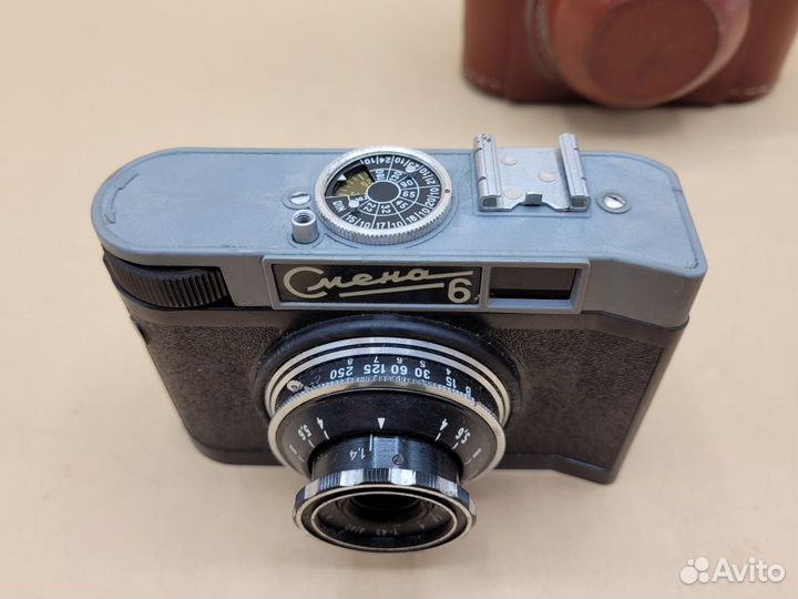 Фотоаппарат Смена 6 объектив Ломо Т-43 4/40 СССР